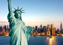 Fototapeta vliesov 200 x 144, 35413593 - New York statue de la Libert