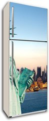 Samolepka na lednici flie 80 x 200  New York statue de la Libert, 80 x 200 cm