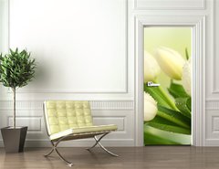 Samolepka na dveře fólie 90 x 220, 35516488 - tulip - tulipán