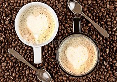 Fototapeta papr 184 x 128, 35552461 - Caffe Latte for two - Caffe Latte pro dva
