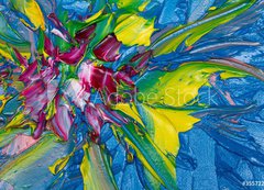 Samolepka flie 200 x 144  Abstract art, 200 x 144 cm
