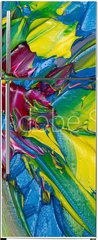 Samolepka na lednici flie 80 x 200  Abstract art, 80 x 200 cm