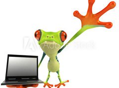 Samolepka flie 270 x 200  Grenouille, 270 x 200 cm