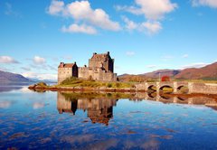 Fototapeta vliesov 145 x 100, 35636521 - Eilean Donan Castle, Highlands, Scotland