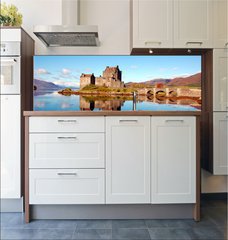 Fototapeta do kuchyn flie 180 x 60  Eilean Donan Castle, Highlands, Scotland, 180 x 60 cm