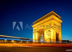 Samolepka flie 200 x 144, 35687820 - Arc de Triomphe Champs Elyses Paris France