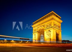 Fototapeta254 x 184  Arc de Triomphe Champs Elyses Paris France, 254 x 184 cm