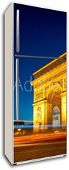 Samolepka na lednici flie 80 x 200  Arc de Triomphe Champs Elyses Paris France, 80 x 200 cm