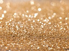 Samolepka flie 100 x 73, 35846990 - gold twinkled background - christmas - zlat ziv pozad