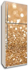 Samolepka na lednici fólie 80 x 200, 35846990 - gold twinkled background - christmas - zlaté zářivé pozadí
