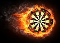 Fototapeta254 x 184  Darts Board, 254 x 184 cm