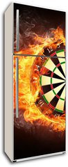 Samolepka na lednici fólie 80 x 200, 36212218 - Darts Board - Šipková deska