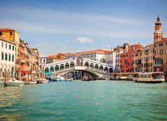 Fototapeta papr 254 x 184, 36409626 - Rialto Bridge over Grand canal in Venice