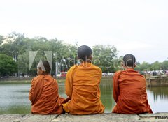 Fototapeta100 x 73  Monks, 100 x 73 cm