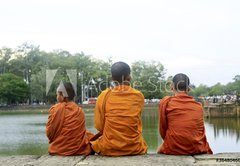 Fototapeta vliesov 145 x 100, 36480466 - Monks