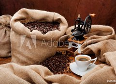 Fototapeta pltno 240 x 174, 36526227 - Coffee still life - Zti kvy