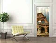 Samolepka na dvee flie 90 x 220  Great Colosseum in Rome, 90 x 220 cm