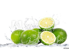 Fototapeta pltno 160 x 116, 37016449 - lime splash - stkajc vpno