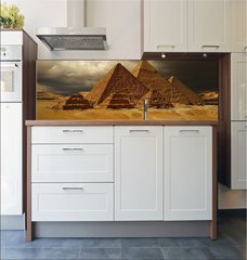 Fototapeta do kuchyn flie 180 x 60, 37646556 - Pyramids of Giza, Cheops pyramid