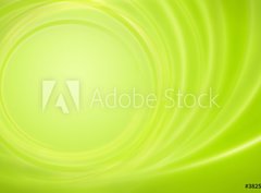 Fototapeta360 x 266  Abstract green background power energy storm circles, 360 x 266 cm
