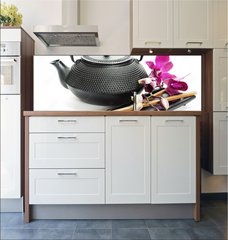 Fototapeta do kuchyn flie 180 x 60, 38491507 - Tea pot and chopsticks