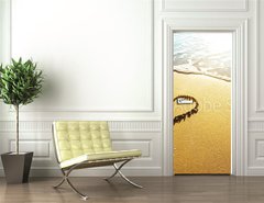 Samolepka na dvee flie 90 x 220, 38722506 - Love concept