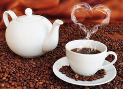 Samolepka flie 100 x 73  Coffee, 100 x 73 cm