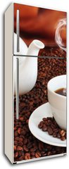 Samolepka na lednici flie 80 x 200  Coffee, 80 x 200 cm