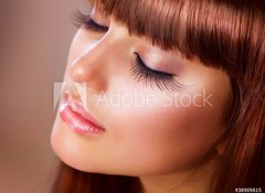 Samolepka flie 100 x 73  Fashion Makeup. Perfect Skin, 100 x 73 cm