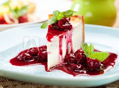 Fototapeta vliesov 270 x 200, 38999184 - Dessert - Cheesecake