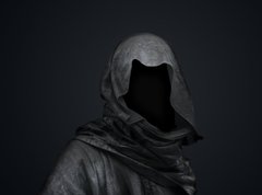 Samolepka flie 270 x 200  Death in the hood concept, 270 x 200 cm