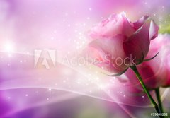 Fototapeta papr 184 x 128, 39098232 - Roses Art Design. Invitation Card