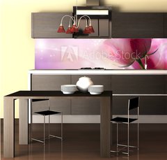 Fototapeta do kuchyn flie 260 x 60, 39098232 - Roses Art Design. Invitation Card