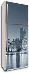Samolepka na lednici flie 80 x 200  New York City night panorama, 80 x 200 cm