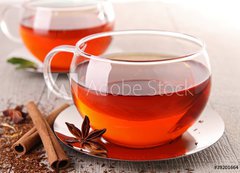 Samolepka flie 200 x 144, 39201664 - cup of tea