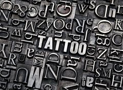 Samolepka flie 100 x 73  tattoo, 100 x 73 cm