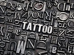 Samolepka fólie 270 x 200, 39265951 - tattoo - tetování