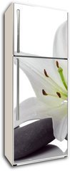 Samolepka na lednici flie 80 x 200, 3953050 - madonna lily and spa stone - madonna lily a lzesk kmen