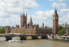 Fototapeta plátno 174 x 120, 39639125 - House of Parliament in London, UK . - Parlament parlamentu v Londýně ve Velké Británii.