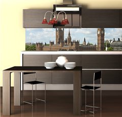 Fototapeta do kuchyn flie 260 x 60, 39639125 - House of Parliament  in London, UK .