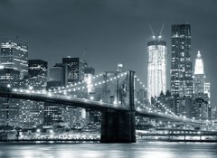 Fototapeta100 x 73  New York City Brooklyn Bridge, 100 x 73 cm