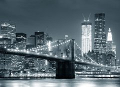 Fototapeta pltno 160 x 116, 39647168 - New York City Brooklyn Bridge - Brooklynsk most v New Yorku