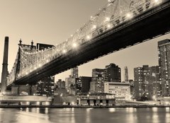 Fototapeta254 x 184  New York City night panorama, 254 x 184 cm
