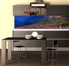 Fototapeta do kuchyn flie 260 x 60, 39975795 - mountain landscape