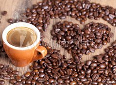 Samolepka flie 100 x 73, 40374199 - Coffee love