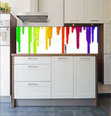 Fototapeta do kuchyn flie 180 x 60, 40625505 - Paint dripping