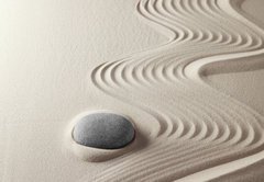 Samolepka flie 145 x 100, 40732784 - japanese zen garden