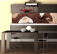 Fototapeta do kuchyn flie 260 x 60, 40763209 - Italian Espresso  and Coffee