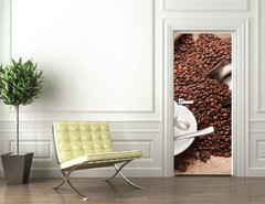 Samolepka na dvee flie 90 x 220, 40763209 - Italian Espresso  and Coffee