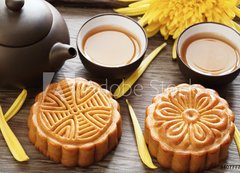 Samolepka flie 200 x 144, 40777788 - Mooncake and Tea